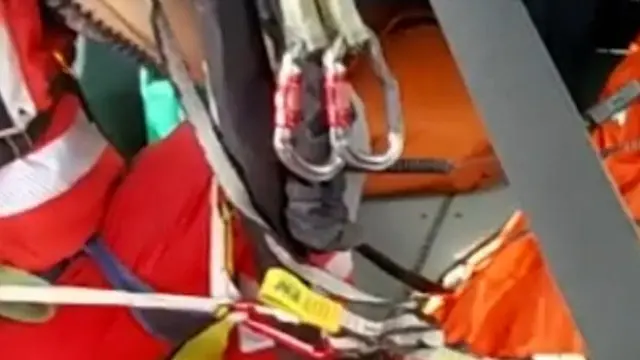 Rescate del cadáver del montañero francés