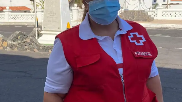 Laura Marrero, psicóloga de Cruz Roja