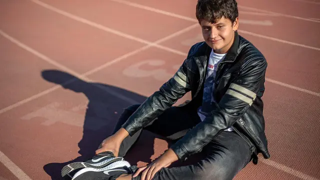 Javier Badesa tiene 15 años y piensa seguir compitiendo en la Olimpiada Matemática.