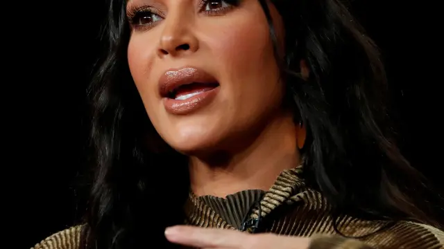 La empresaria y estrella estadounidense, Kim Kardashian.