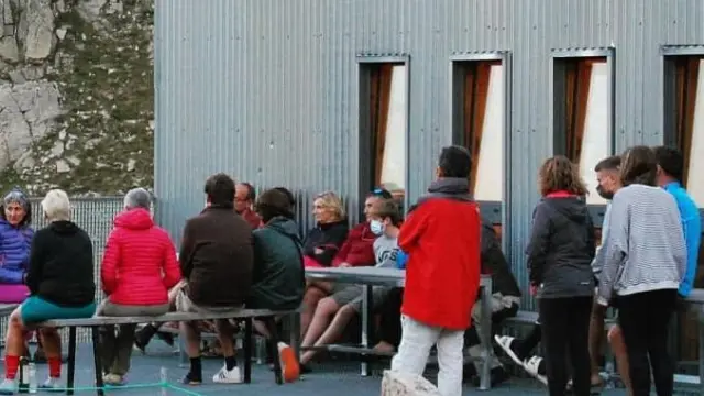 En la imagen, el refugio de Cap de Llauset, en Montanuy.