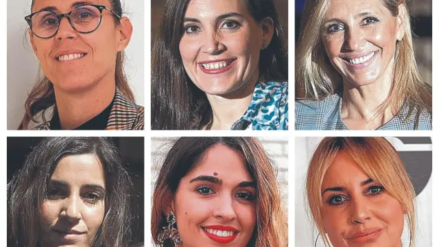 Amaya Valdemoro, Boticaria García, Marta Robles, Laura Cebrián 'Elem', Anaju y Berta Collado.