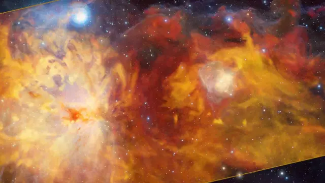 Una nueva imagen de la Nebulosa de la Flama