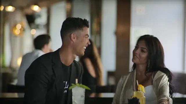 Cristiano Ronaldo y Georgina Rodríguez, en el tráiler de 'Soy Georgina'.