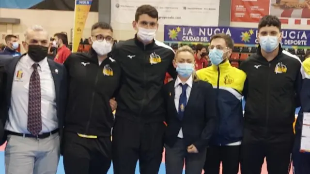Delegación aragonesa en el Campeonato de España de taekwondo