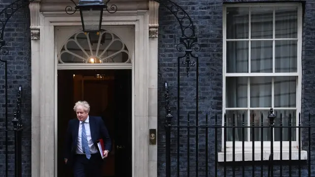 Boris Johnson attends Prime Minister Questions in London
