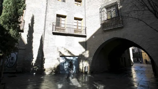 El Arco del Dean en Zaragoza.