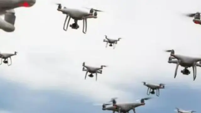 Cuando el número de vehículos aéreos no tripulados aumenta, el control se complica.