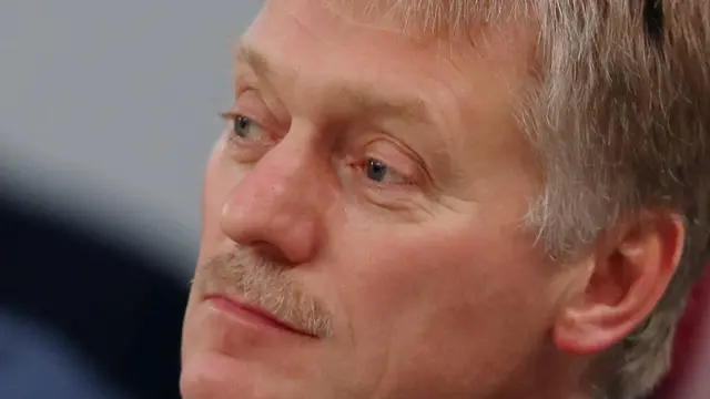 El portavoz de la Presidencia rusa, Dmitri Peskov.