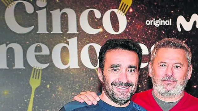 Castaño y Nadal, últimos ganadores de 'Masterchef celebrity', juntos de nuevo.