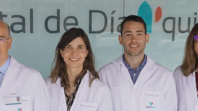 El doctor Antonio Asso dirige esta unidad, que cuenta con un equipo de profesionales médicos formado por Naiara Calvo, Beatriz Jáuregui y Carlos López.