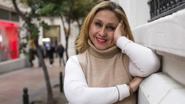 Martha Lasprilla, venezolana en Zaragoza.