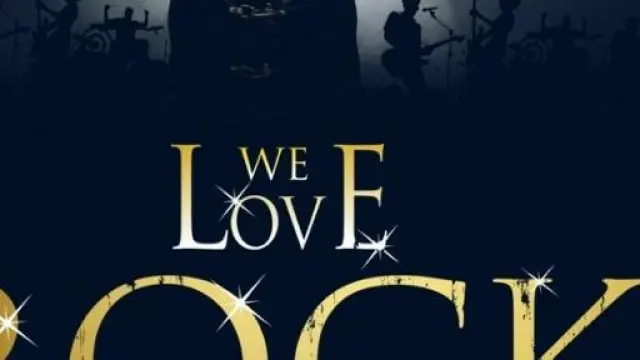 Cartel del espectáculo 'We love rock'.