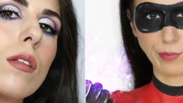 @escaladecrises, la zaragozana que triunfa en Instagram con sus tutoriales de maquillaje.