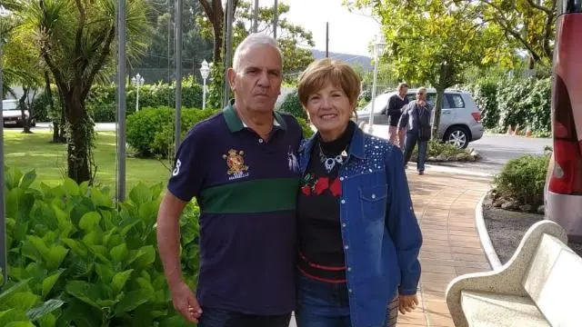 José Luis Lambán y Mari Cruz Miral, de la Asociación de Mayores Actur.