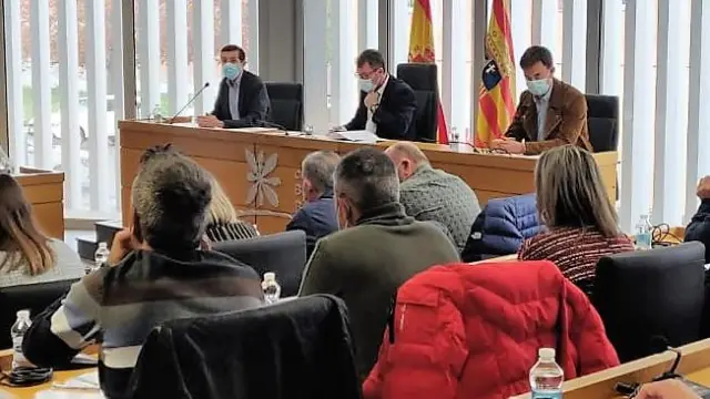 El encuentro tuvo lugar en la sede comarcal del Bajo Cinca en Fraga.
