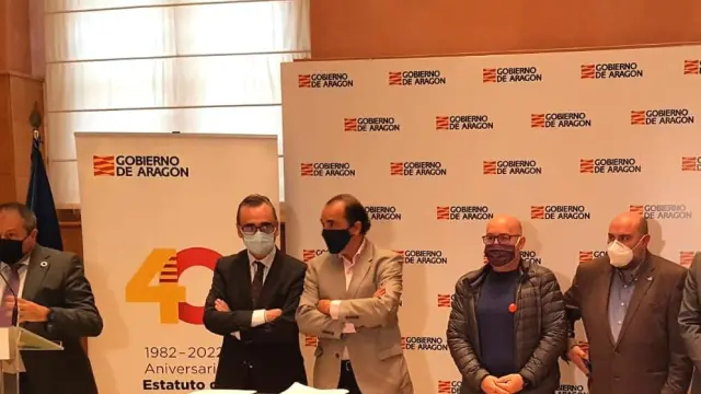 El departamento de Economía y los agentes sociales definen la hoja de ruta para el desarrollo económico de Aragón hasta 2030.