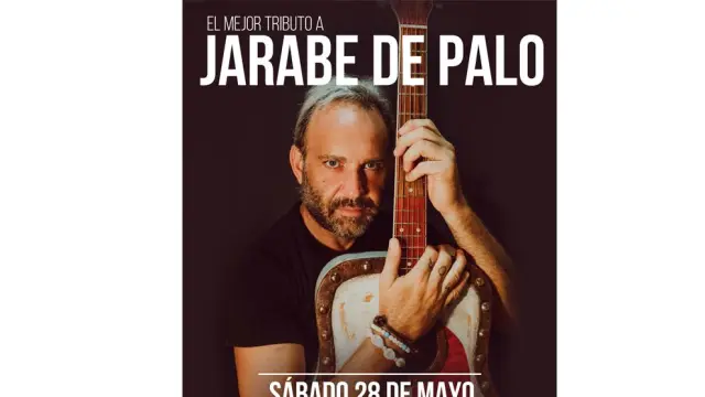 Cartel del concierto tributo a 'Jarabe de Palo'.