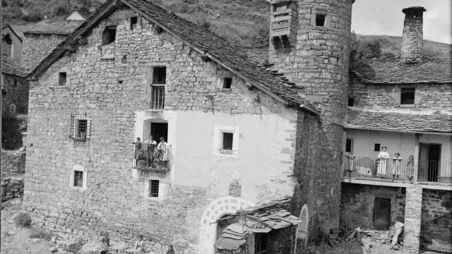 La Casa Ruba a principios del siglo XX.