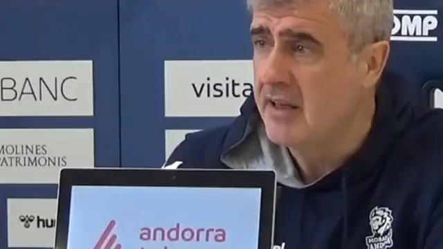 Óscar Quintana, entrenador del MoraBanc Andorra.