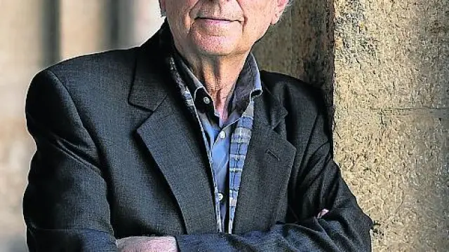 José Enrique Ruiz-Doménec, en la Aljafería.