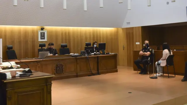 El juicio por el crimen de Broto se celebra en la Audiencia Provincial de Huesca.