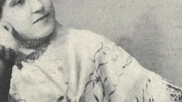 Isabel Muñoz, una jotera turolense que vivió entre finales del siglo XIX y principios del XX.