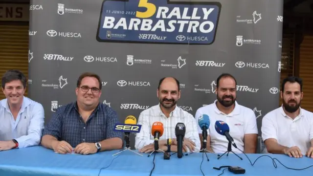 Presentación del V Rally de Barbastro.