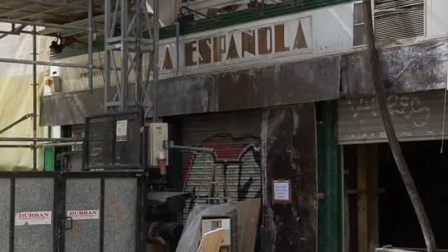 El local comercial de La Española está catalogado y su rótulo se conservará.