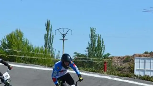 El circuito el Arañal de Ricla acogió la cuarta prueba de la Copa Aragón de BMX