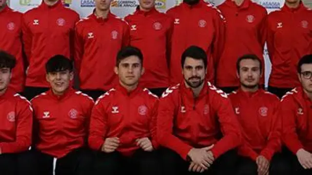 El filial del Bada Huesca nutre de jugadores a la primera plantilla.