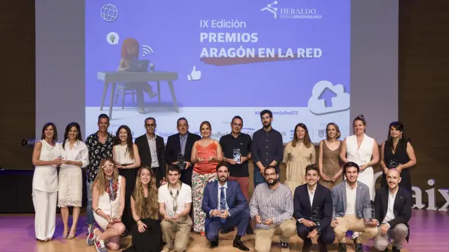 Los IX Premios Aragón en la Red de HERALDO se han celebrado este miércoles.