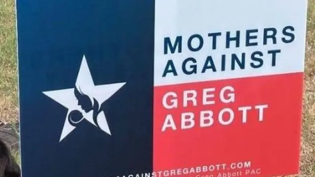 'Madres contra Greg Abbott'.