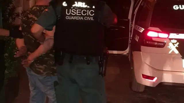 La Guardia Civil detiene en Nonaspe al autor de los disparos y amenazas.