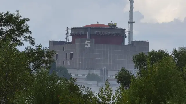 Central nuclear de Zaporiyia, en Ucrania