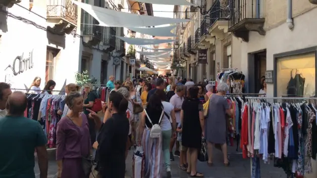 La edición pasada de la 'Fiesta del Comercio en la Calle'.