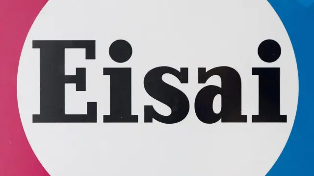 Logo de la farmacéutica japonesa, Eisai.