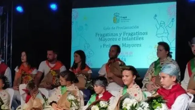Presentación de fragatinas y fragatinos infantiles y mayores y de los peñeros mayores de 2022.