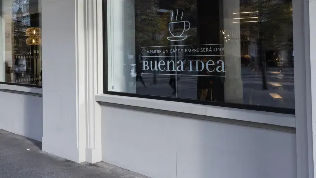 El nuevo centro de negocios del Santander, en el paseo Independencia de Zaragoza