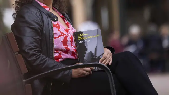 María Frisa estrena libro, un 'thriller'.