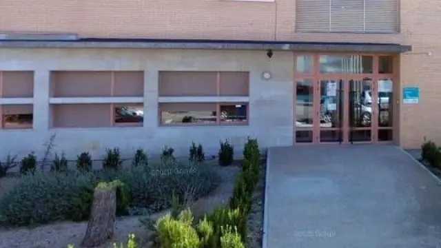 Centro de Salud de Belchite, en la provincia de Zaragoza.