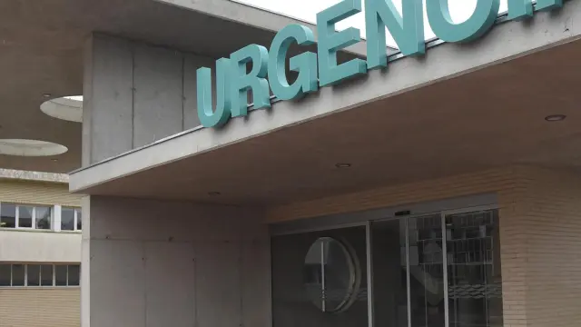 Urgencias del hospital San Jorge de Huesca.