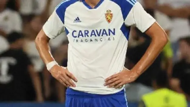 Radosav Petrovic, en un partido de esta temporada con el Real Zaragoza.