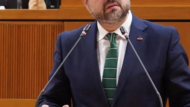 David Arranz repite como candidato de Vox a las Cortes de Aragón por la provincia de Huesca.