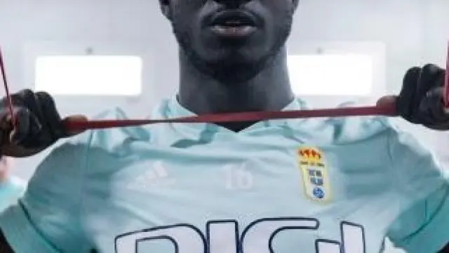Samuel Obeng, delantero próximo a firmar con el Huesca.