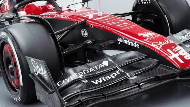 El nuevo C43 de Alfa Romeo para la temporada 2023 de Fórmula 1.