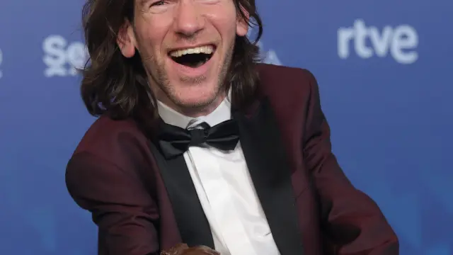 Telmo Irureta recibió el premio Goya al mejor actor revelación.