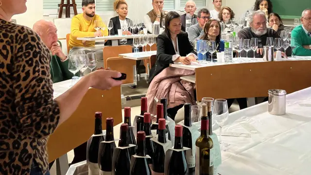 Presentación de los vinos de bodega Lagravera.