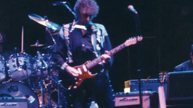El primer concierto de Dylan en Aragón, en Huesca en 1993.