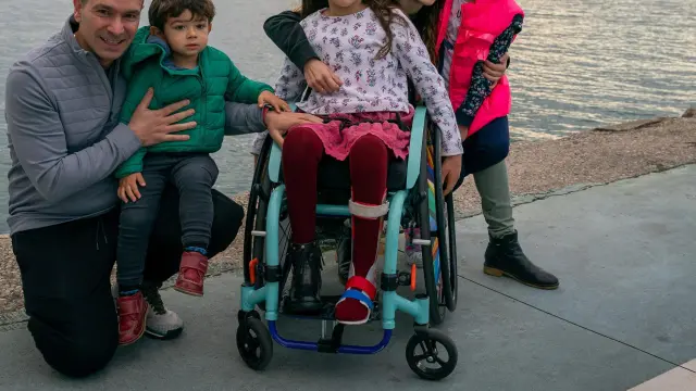 SuperLu, la niña viral que pelea por las personas con discapacidad.